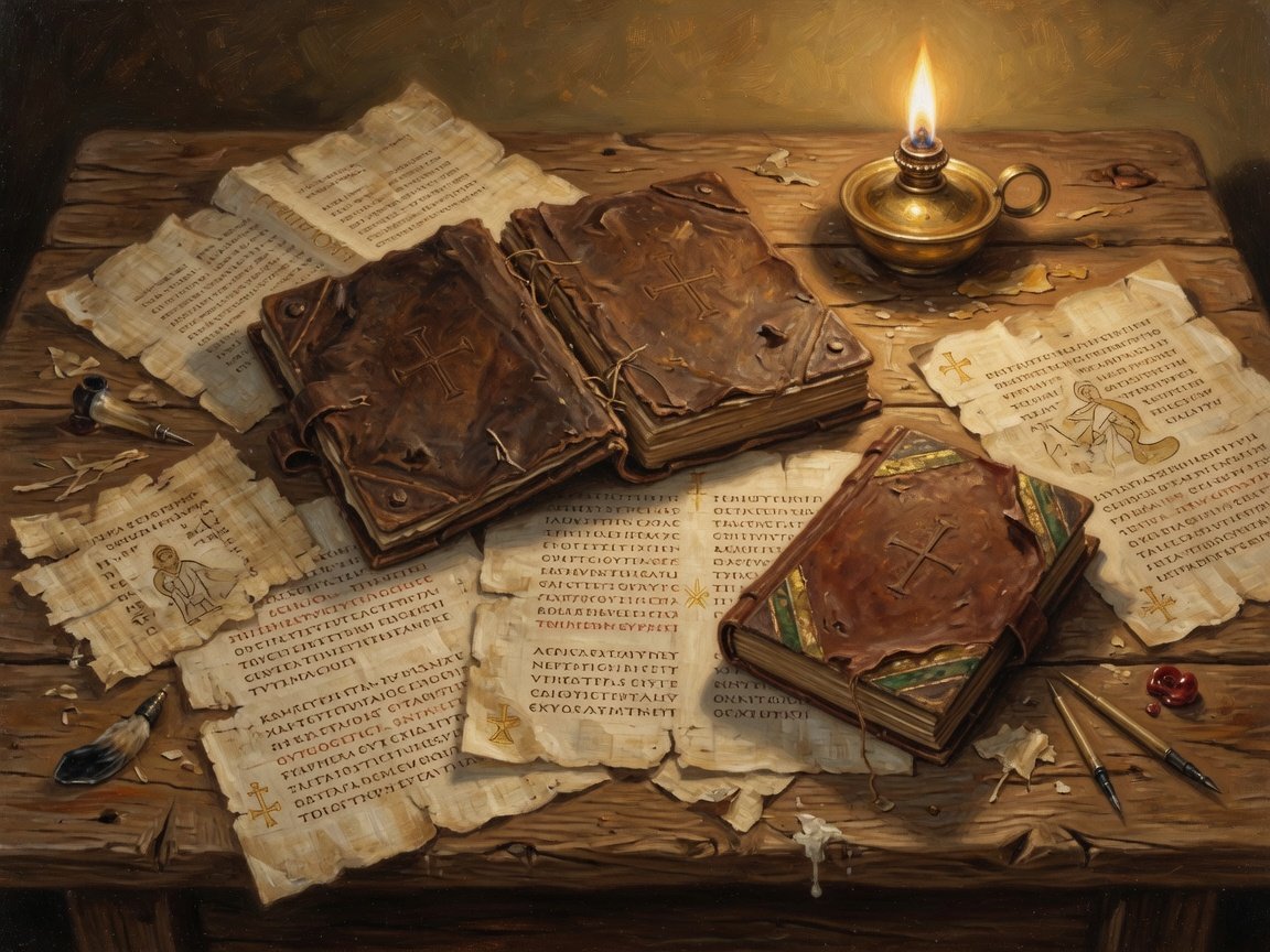 Papyrus fragments and codices representing the wealth of Greek biblical manuscripts