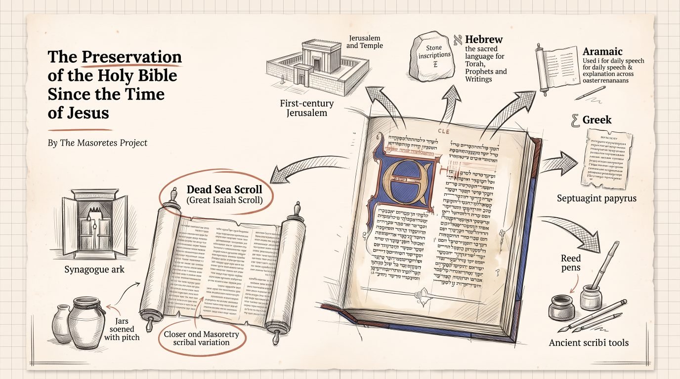 Slide 1 of The Preservation of the Holy Bible Since the Time of Jesus